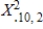 Use the X<sup>2</sup> table to find the following values of X<sup>2</sup>. a. b. c. d.