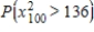 Use the x<sup>2</sup> table to find the following probabilities. a. b. c. d.