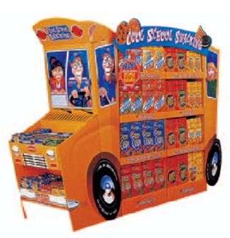 FIGURE 16-9 -What is a point of purchase display (like the Nabisco one shown in Figure 16-9 above)? Discuss two reasons why firms use them.
