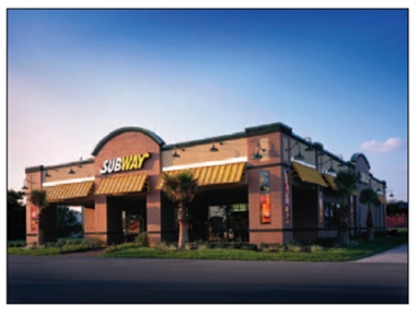 <strong>FIGURE 14-1 Subway (see image in Figure 14.1 above) is a popular _________.</strong> A)business-format franchises B)product-distribution franchises C)business franchise venture D)manufacturing franchises E)general service franchise