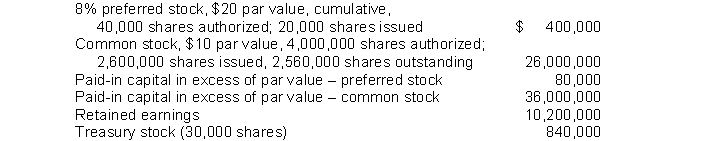 Racer Corporation's December 31, 2014 balance sheet showed the following: Racer declared and paid a $100,000 cash dividend on December 15, 2014. If the company's dividends in arrears prior to that date were $24,000, Racer's common stockholders received