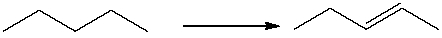 <strong>For the following equation, how many hydrogen atoms are added or lost? </strong> A) added one B) added two C) lost one D) lost two E) no change