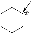 <strong>How many hydrogen atoms are connected to the indicated carbon atom? </strong> A) one B) two C) three D) four E) none