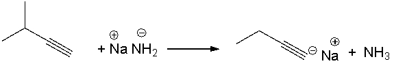 Provide a curved arrow mechanism for the following acid-base reaction.