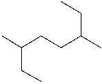 <strong>What is the parent chain of the following compound? </strong> A) octane B) hexane C) heptane D) decane