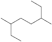 <strong>What is the IUPAC name of the following compound? </strong> A) 2,5-diethylhexane B) 3,6-dimethyloctane C) 2-ethyl-5-methylheptane D) 2,5-dimethylheptane