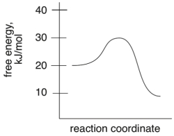 What is the energy of activation for the following reaction?