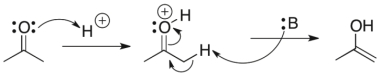 <strong>Identify the sequence of curved arrows (electron movement) in the steps of the following reaction. </strong> A) proton transfer, proton transfer B) proton transfer, loss of leaving group C) nucleophilic attack, proton transfer D) proton transfer, nucleophilic attack