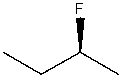 <strong>What is the IUPAC name for the following compound? </strong> A) 3-Fluorobutane B) 2-Fluorobutane C) (S)-2-Fluorobutane D) (R)-2-Fluorobutane
