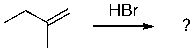 <strong>What is the expected major product of the following reaction?    </strong> A) I B) II C) III D) IV E) V <div style=padding-top: 35px> 
