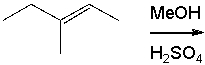 <strong>What is the expected major product for the following reaction?    </strong> A) I B) II C) III D) IV E) V <div style=padding-top: 35px> 