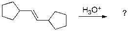 Provide the structure(s) of the expected major organic product(s) generated upon completion of the following reaction scheme.  <div style=padding-top: 35px> 
