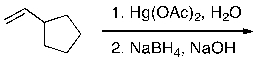 <strong>What is the expected major product for the following reaction?    </strong> A) I B) II C) III D) IV E) V <div style=padding-top: 35px> 