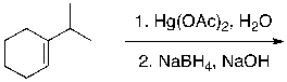 <strong>What is the expected major product for the following reaction?      </strong> A) I B) II C) III D) IV E) V <div style=padding-top: 35px> 