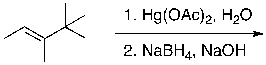 <strong>What is the expected major product for the following reaction?    </strong> A) I B) II C) III D) IV E) V <div style=padding-top: 35px> 