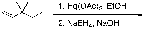 <strong>What is the expected major product for the following reaction?      </strong> A) I B) II C) III D) IV E) V <div style=padding-top: 35px> 