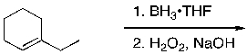 <strong>What is the expected major product for the following reaction sequence?    </strong> A) I B) II C) III D) IV E) V <div style=padding-top: 35px> 