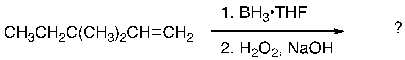 Provide the structure(s) of the expected major organic product(s) generated upon completion of the following reaction scheme.  <div style=padding-top: 35px> 