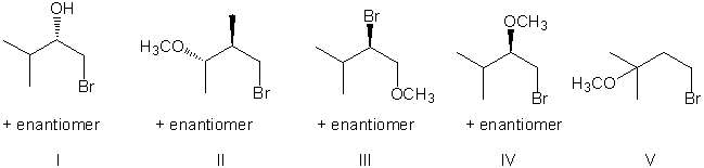 What is the expected major product for the following reaction?    