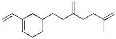 How many carbonyl groups are generated upon treatment of the molecule below with ozone, followed by zinc metal and water?