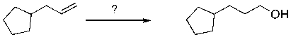 Which reagents are most likely to accomplish the reaction shown below?