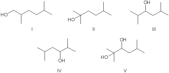 What is the expected major product resulting from the acid-catalyzed hydration of 2,5-dimethyl-2-hexene?  