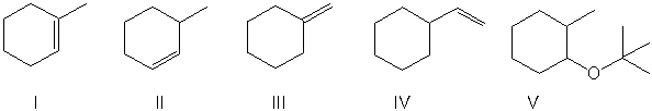 What is the expected major product of the following reaction sequence?