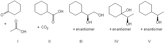 What is the expected major product of the following reaction sequence?