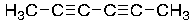 <strong>For 2,4-hexadiyne, which of the following describes the orbital overlap of the C3-C4 sigma bond? </strong> A) sp-sp B) sp<sup>2</sup>-sp<sup>2</sup> C) sp<sup>3</sup>-sp<sup>3</sup> D) p-p E) sp<sup>3</sup>-sp