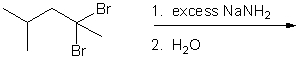 <strong>For the reaction shown below, select the expected major product. </strong> A) I B) II C) III D) IV E) V