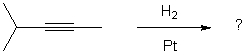 <strong>For the reaction shown, select the expected major organic product. </strong> A) I B) II C) III D) IV E) V