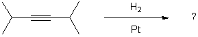 <strong>For the reaction shown, select the expected major organic product. </strong> A) I B) II C) III D) IV E) V