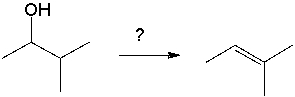 <strong>Select the best reagents for the reaction below. </strong> A) NaOH B) heat/H<sub>2</sub>SO<sub>4</sub> C) CH<sub>3</sub>CO<sub>2</sub>H D) NaOEt E) B and D