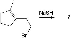 <strong>Provide the major product(s) for the following synthesis. </strong> A) I B) II C) III D) IV E) I and III