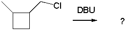 <strong>Provide the major product(s) obtained from the following reaction. </strong> A) I B) II C) III D) IV E) II and IV