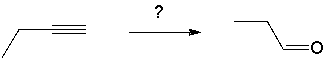<strong>Predict a correct sequence of reactants required to complete the following synthesis in which propanal is the only carbon-containing product. NaNH<sub>2</sub> CH<sub>3</sub>SCH<sub>3</sub> H<sub>2</sub>O CH<sub>3</sub>CH<sub>2</sub>Br O<sub>3</sub> Na/NH<sub>3</sub>(l) H<sub>2</sub>/Pt I II III IV V VI VII</strong> A) 1. I; 2. III; 3. IV; 4. V; 5. II B) 1. VI; 2. IV; 3. IV; 4. VII; 5. V; 6. II C) 1. V; 2. II D) 1. I; 2. IV; 3. VI; 4. V; 5. II E) none of the above are correct