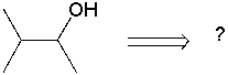 <strong>Using retrosynthetic synthesis, determine which compound(s) could lead to the alcohol shown below in a single step. </strong> A) I B) II C) III D) IV E) I or II