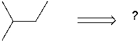 <strong>Using retrosynthetic synthesis, determine which compound(s) could lead to the alkane shown below in a single step. </strong> A) II or III B) I or IV C) I D) III E) IV