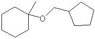 Provide the reagents necessary to prepare the following compound using alkoxymercuration-demercuration.