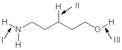 <strong>Rank absorption of the indicated bonds in decreasing (highest to lowest) order of wavenumber.  </strong> A) III > II > I B) I > II > III C) II > I > III D) III > I > II E) II > III > I <div style=padding-top: 35px> 