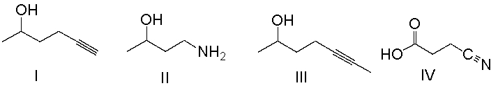 <strong>Which one of the following compounds is consistent with the following IR spectrum?   SDBS: National Institute of Advanced Industrial Science and Technology  </strong> A) I B) II C) III D) IV E) V <div style=padding-top: 35px> 