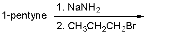 Predict the product for the following reaction and explain how you can use IR spectroscopy to monitor the progress of the reaction.  <div style=padding-top: 35px> 