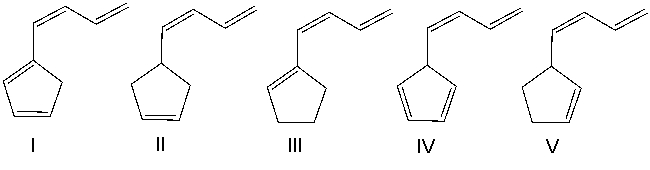  Which of the following compounds has the longest l \lambda <sub>max</sub>?   