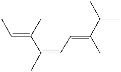 Use Woodward-Fieser rules to estimate the \lambda <sub>max</sub> for the following compound.