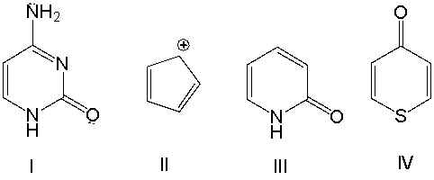 Classify the following compounds as aromatic, antiaromatic, or nonaromatic. Explain your choice.