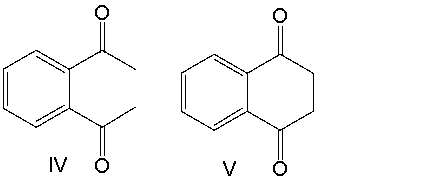 <strong>Provide the product for the following reaction. </strong> A) I B) II C) III D) IV E) V