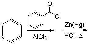 Predict the structure of the product for the following reaction.      