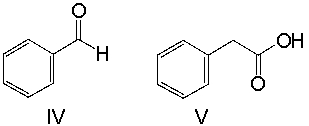 <strong>Predict the product for the following reaction. </strong> A) I B) II C) III D) IV E) V