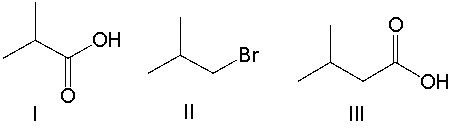 <strong>Predict the product for the following reaction sequence. </strong> A) I B) II C) III D) IV E) V