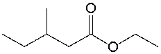 <strong>What is the IUPAC name for the following compound? </strong> A) sec-butyl ethanoate B) ethyl 3-methylpentanoate C) 3-methylbutyl ethanoate D) ethyl 3-methylbutanoate E) none of these